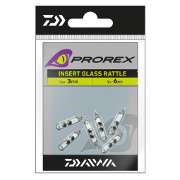 PROREX SCREW-IN INSERT GLASS RATTLE