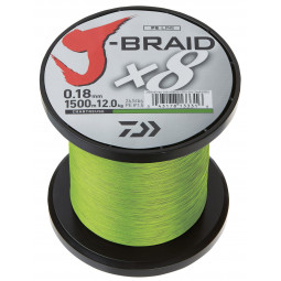 DAIWA J-BRAID X8 - CHARTREUSE