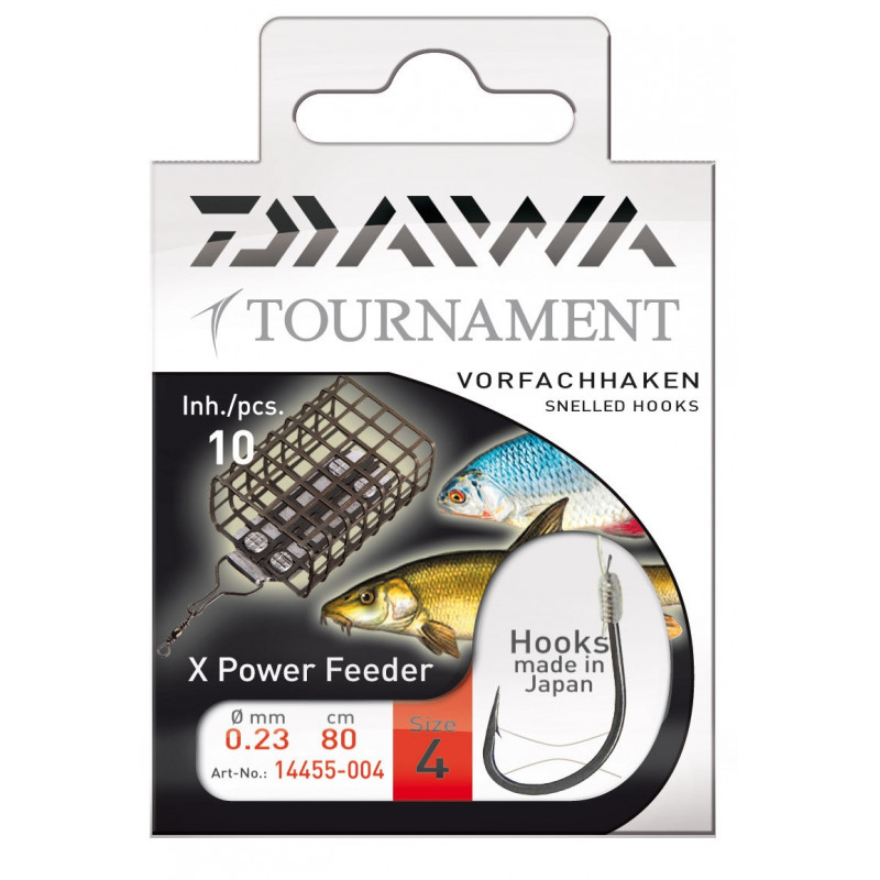 DAIWA TOURNAMENT HÁČIKY - X POWER FEEDER