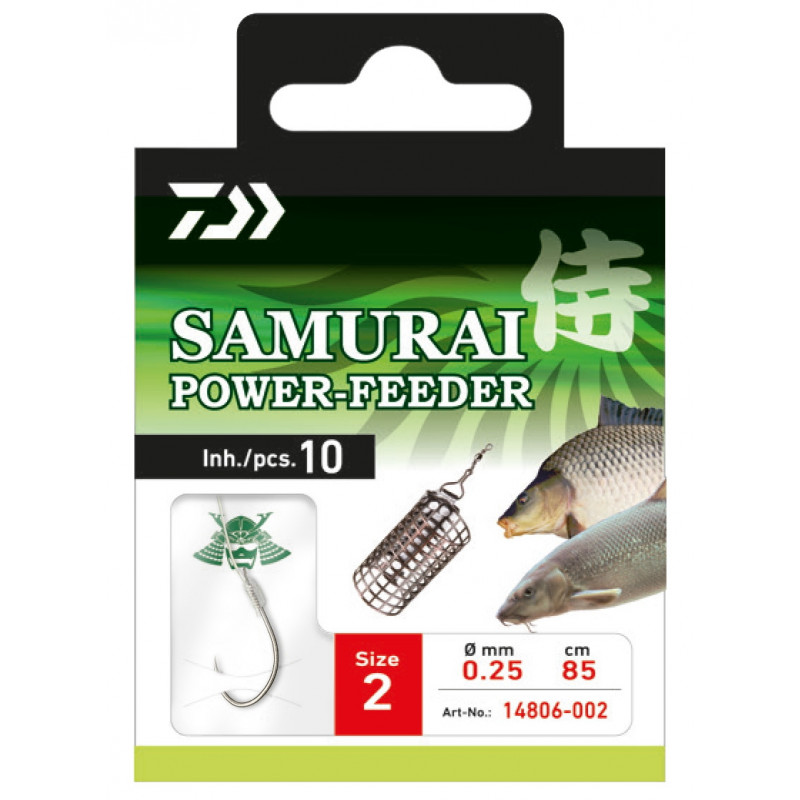 DAIWA SAMURAI HÁČIKY - POWER FEEDER