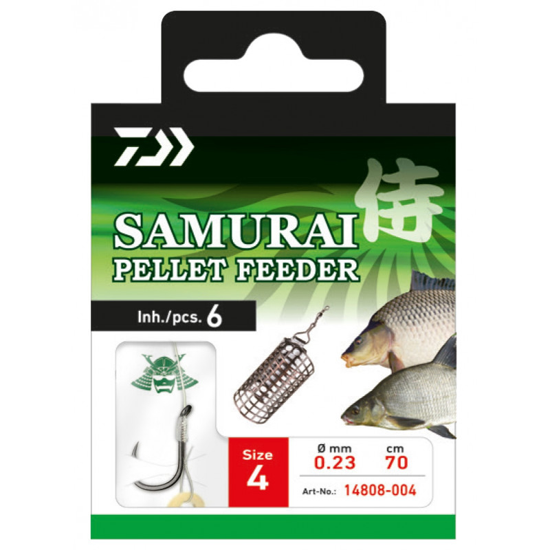 DAIWA SAMURAI HÁČIKY - PELLET FEEDER