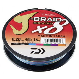 DAIWA J-BRAID GRAND X8 MULTI-COLOR