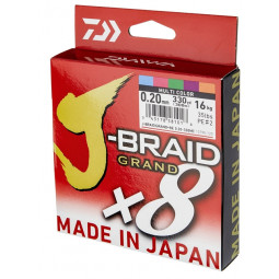 DAIWA J-BRAID GRAND X8 MULTI-COLOR