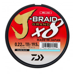 DAIWA J-BRAID X GRAND X8 BLUE 135 m