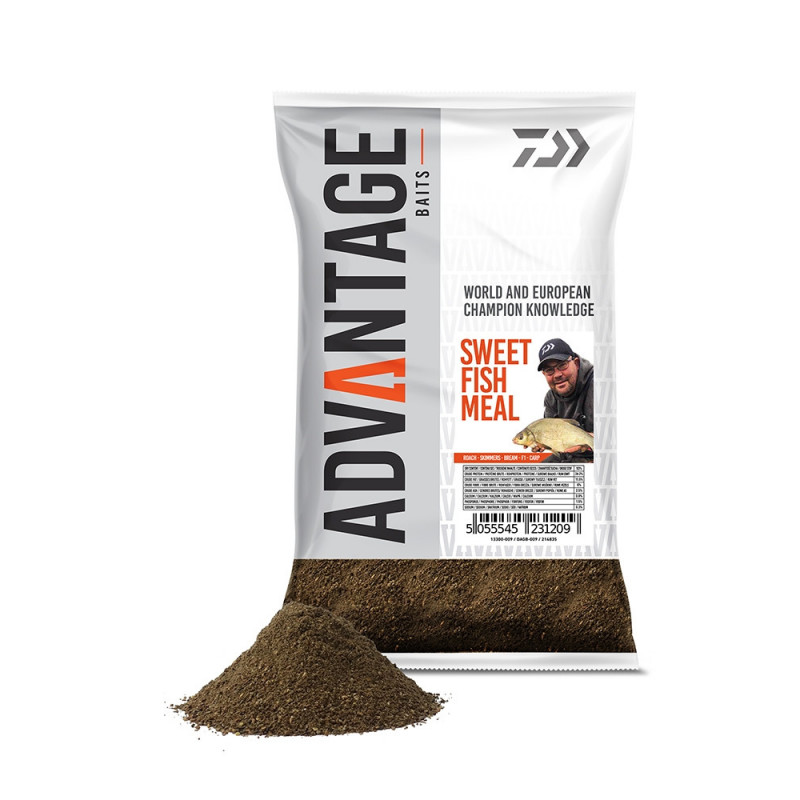 Krmítková Zmes DAIWA ADVANTAGE Groundbait Sweet Fishmeal