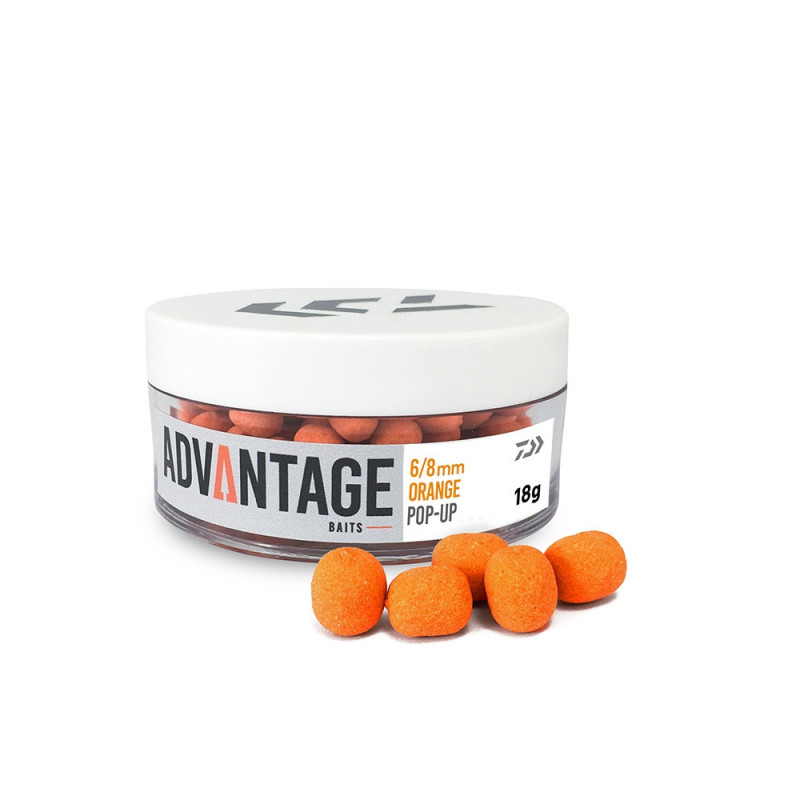 Pop-Up Nástrahy DAIWA ADVANTAGE Pop Up Orange