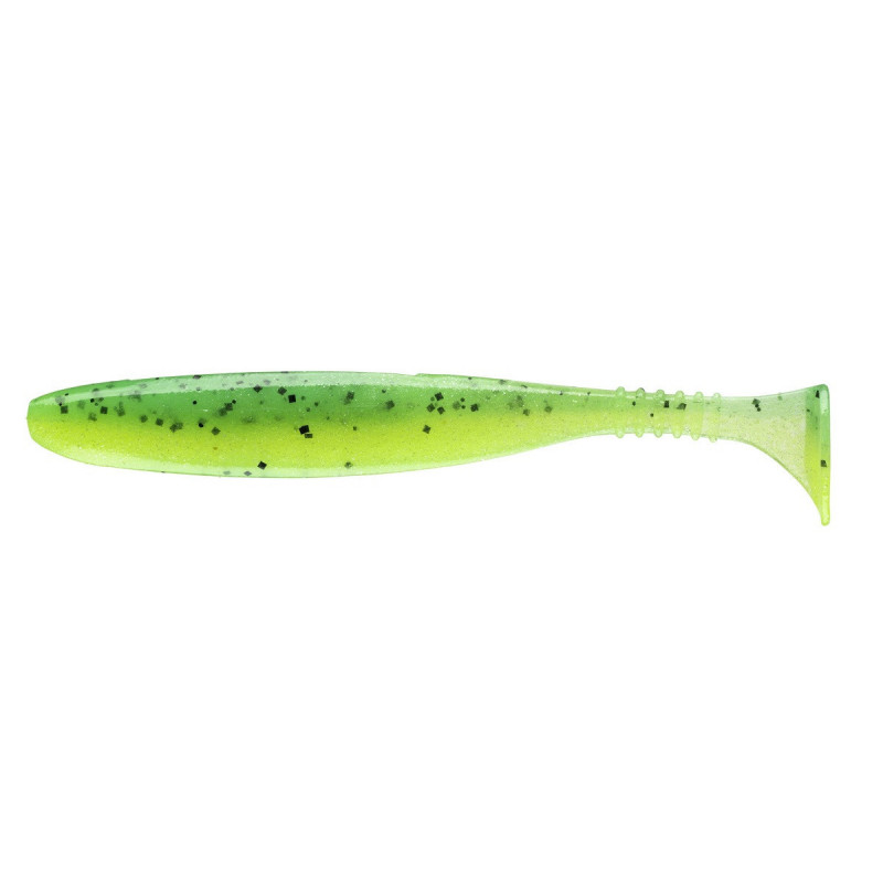 DAIWA Tournament D´Fin UV Chartreuse Tiger Gumená nástraha