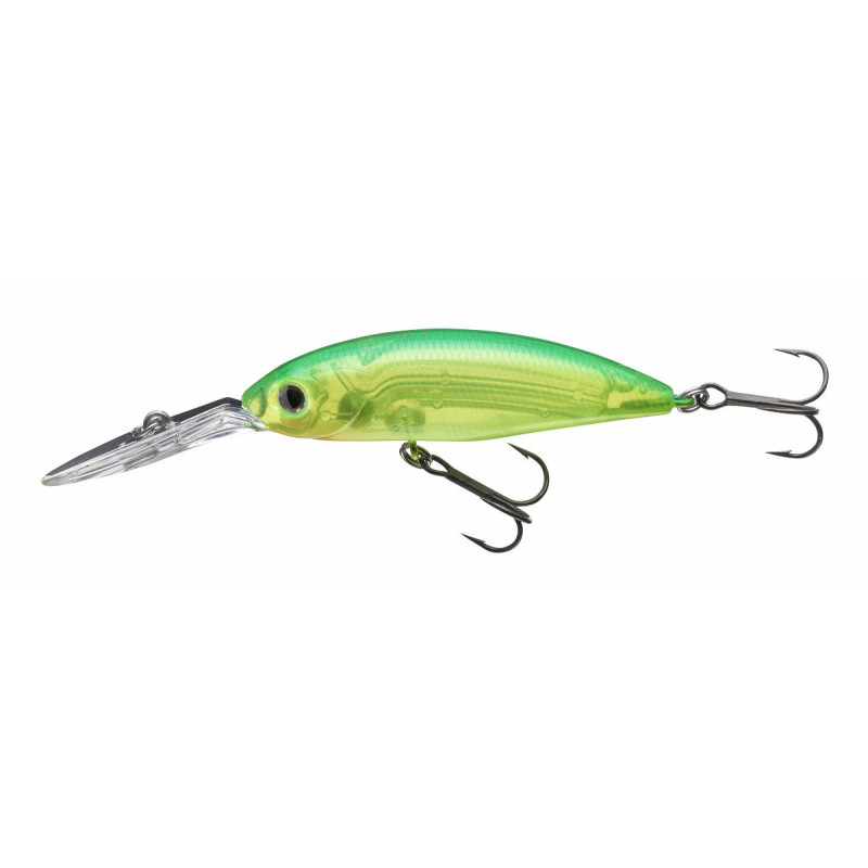 Vobler DAIWA Tournament Spike 53SP Lime Chartreuse