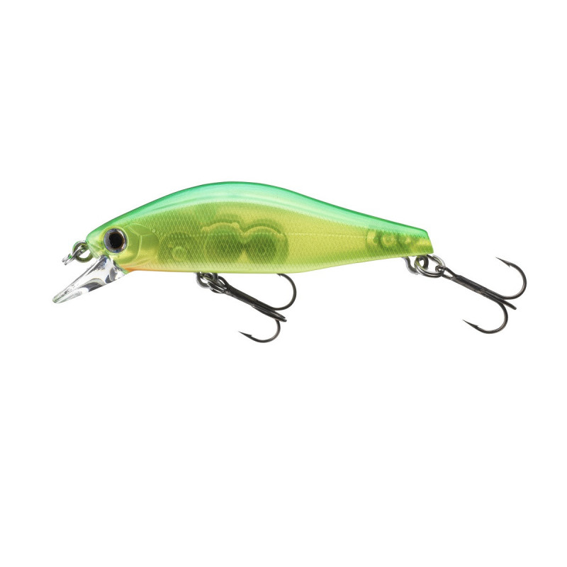 Vobler DAIWA Tournament Wise Minnow 50FS Lime Chartreuse