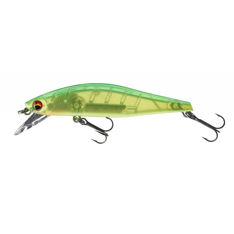 Vobler DAIWA Tournament Wise Minnow 70FS Lime Chartreuse