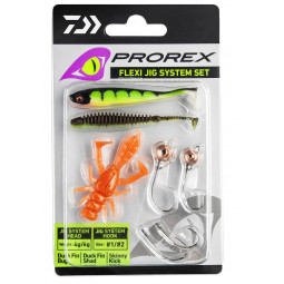 DAIWA Prorex TG Flex Jig System Set - Gumené nástrahy set