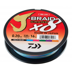 DAIWA J-Braid Grand X8 Multi-color Pletená šnúra