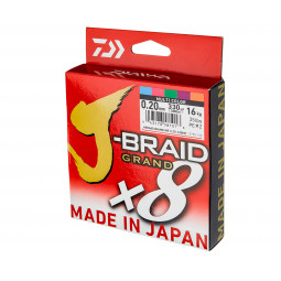 DAIWA J-Braid Grand X8 Multi-color Pletená šnúra