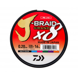DAIWA J-Braid Grand X8 Multi-color Pletená šnúra