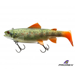 DAIWA Prorex Live Trout Swimbait DF Live brown trout Gumená nástraha