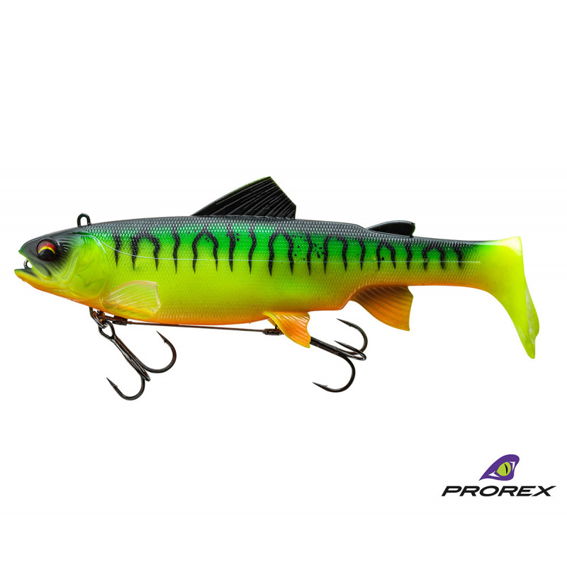 DAIWA Prorex Live Trout Swimbait DF Firetiger Gumená nástraha