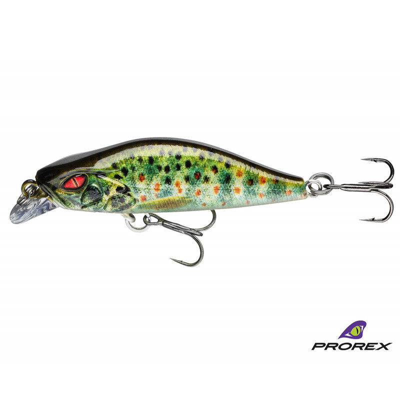 Vobler DAIWA Prorex Flat Minnow SS live brown trout