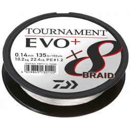 DAIWA TOURNAMENT 8 BRAID EVO+ WHITE 2700 m