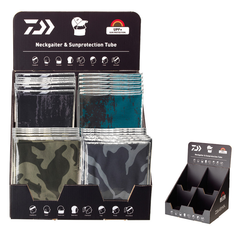 DAIWA Neckgaiters - Displey