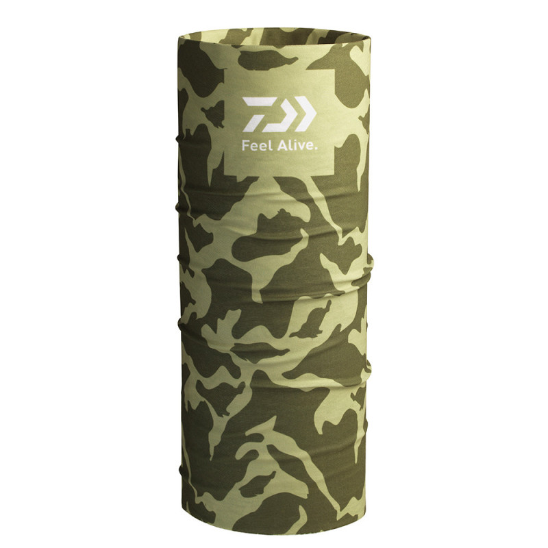 DAIWA Neckgaiters Green Camo nákrčník pre rybárov