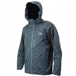 Nepremokavá rybárska bunda DAIWA Rainmax Jacket Steel Gray