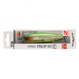 DAIWA Steez Prop 85F Clear Lime vobler - balenie