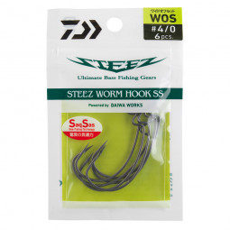 Ofsetové háčiky DAIWA Steez Worm Hook SS WOS