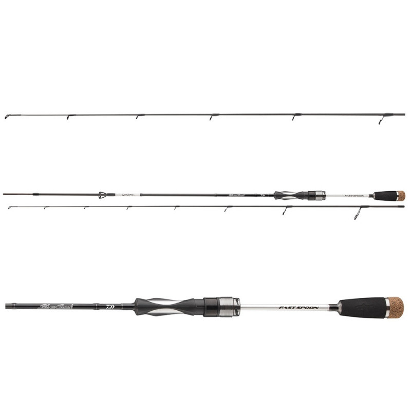 DAIWA Silver Creek UL Fast Spoon - prívlačový rybársky prút na lov pstruhov