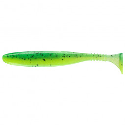 Aromatizovaná gumená nástraha DAIWA Tournament D'Fin UV Chartreuse Tiger 15cm