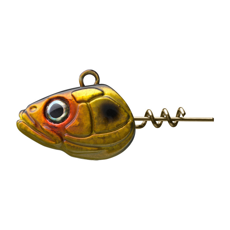 skrutkovacia hlavička v tvare ryby DAIWA Prorex Pelagic Head Golden Shiner