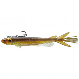 gumená nástraha DAIWA Prorex V-Marley Pelagic Shad Golden Shiner