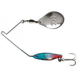 Prívlačová nástraha DAIWA Prorex Micro Spinner Fish TG Blue Red Tail