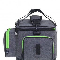 rybárska taška DAIWA Prorex D-BOX Tackle Bag M bočné vrecko