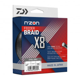 DAIWA N'Zon X8 Braid Steel Gray