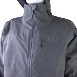 Nepremokavá goratexová rybárska bunda DAIWA Gore-Tex Rain Jacket Steel Grey